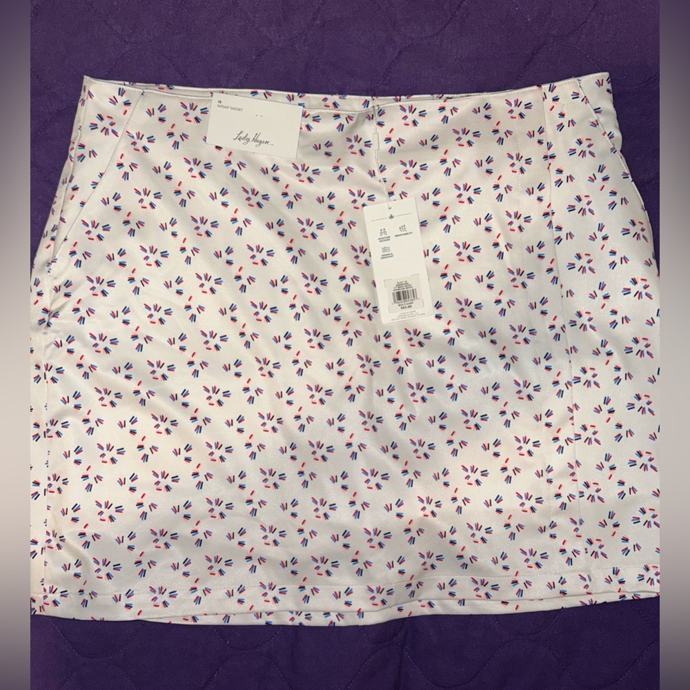 Lady Hagen Wrap Skirt NWT “Americana”